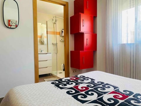 Apartamento 1ª línea playa con piscina y parking Apartment in Daimús