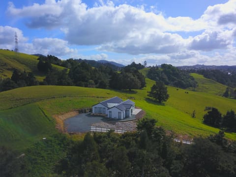 Property building, Nearby landmark, Spring, Day, Natural landscape, Bird's eye view, Mountain view