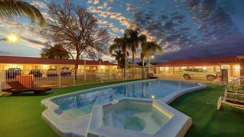 Natural landscape, Pool view, Swimming pool