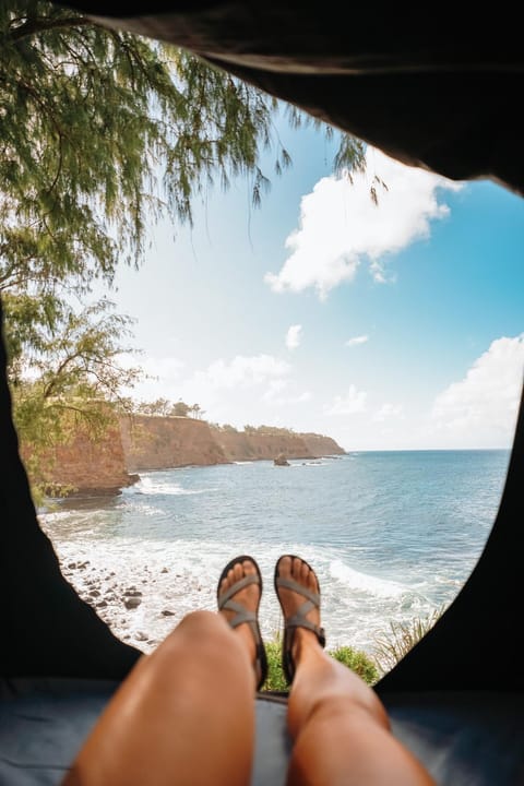 Hawaiian Overlanders Luxury tent in Kalaoa