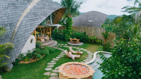 Astha Bamboo House Villa in Sidemen