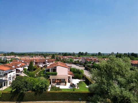 Property building, Neighbourhood, Natural landscape, Bird's eye view