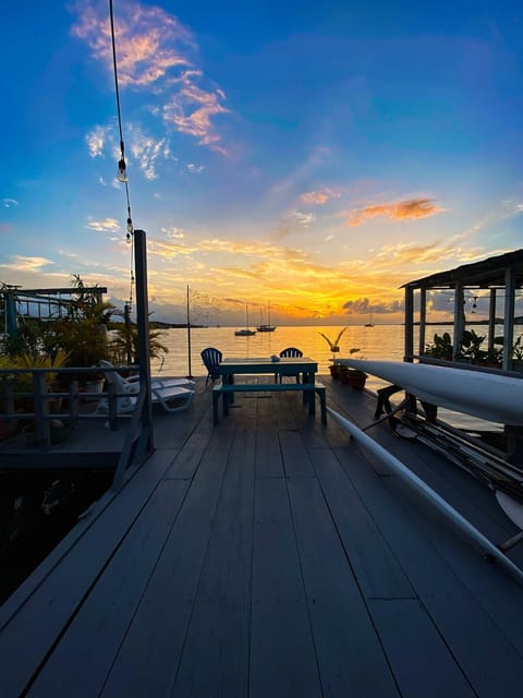 Natural landscape, Sea view, Sunset