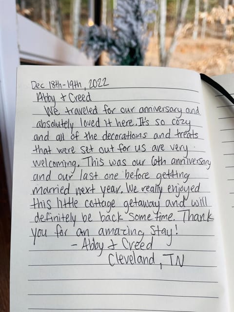 Misty Hollow Tiny Home Cottage House in Stecoah