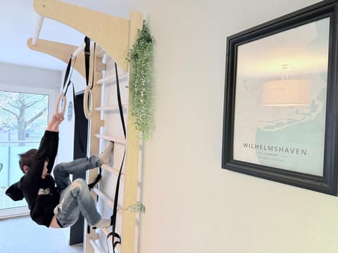 Wilhelmines Hafenliebe am Park mit Balkon, Netflix, & Privatparkplatz Apartment in Wilhelmshaven