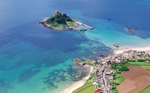Bird's eye view, Beach, Landmark view, Sea view