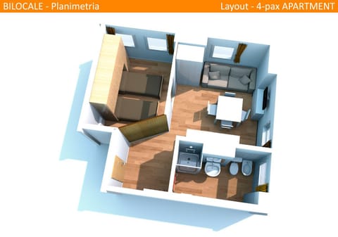 Photo of the whole room, Floor plan