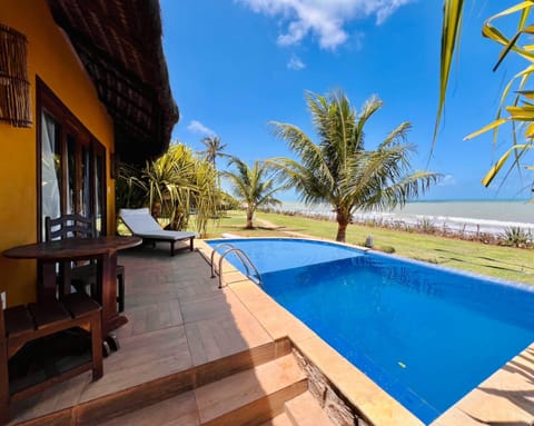 Patio, Day, Natural landscape, View (from property/room), Pool view, Sea view, Swimming pool, sunbed