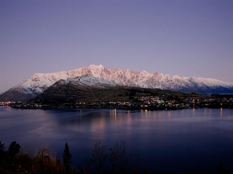 Neighbourhood, Natural landscape, Winter, Sunset