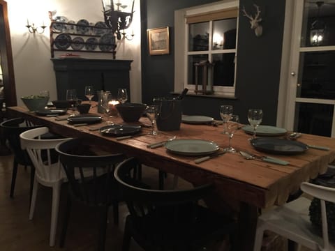 Dining area, Dinner