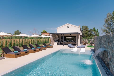 Day, Natural landscape, Garden, Garden view, Pool view, Swimming pool, sunbed