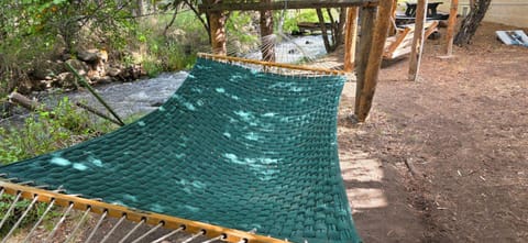 Suite with a King Bed and Full Kitchen at the Cedaredge Lodge Nature lodge in Cedaredge