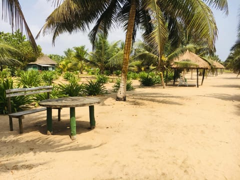 The Akwidaa Inn Nature lodge in Ghana