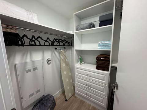 towels, wardrobe