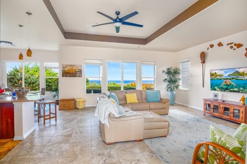 Ocean View Villa Sunset Pool King's Luxury experience House in Holualoa