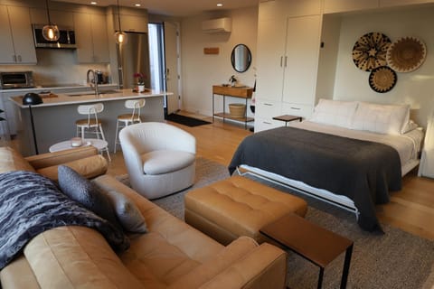 Modern Sound View Studio on Charming Queen Anne Apartment in Queen Anne