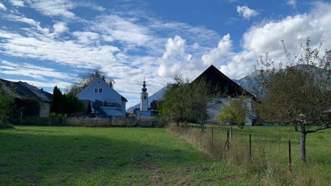 Property building, Spring, Day, Natural landscape, Garden, Mountain view