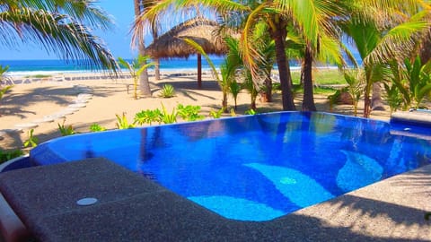 Day, Natural landscape, Beach, Pool view, Sea view, Swimming pool