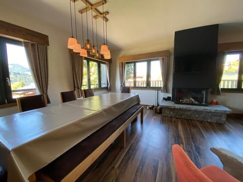 Duplex élégant au cœur de Crest-Voland avec parking et grande terrasse - FR-1-733-176 Apartment in Notre-Dame-de-Bellecombe