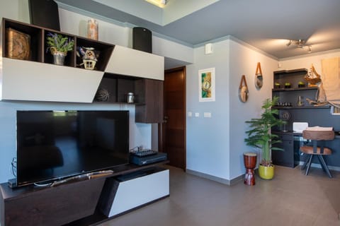 Communal lounge/ TV room, TV and multimedia, Kitchen or kitchenette, Living room, Seating area, Evening entertainment, minibar, pet friendly, stove