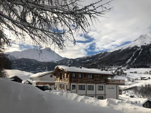 Property building, Neighbourhood, Winter