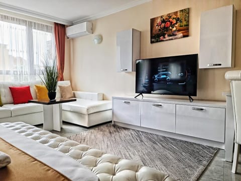 TV and multimedia, Living room, Seating area, air conditioner