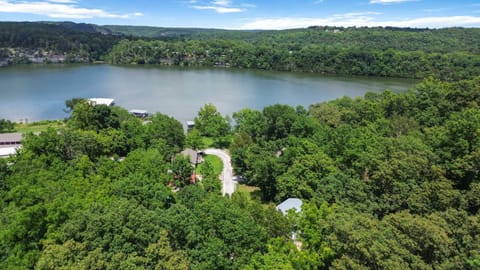 Nearby landmark, Natural landscape, Bird's eye view, Lake view