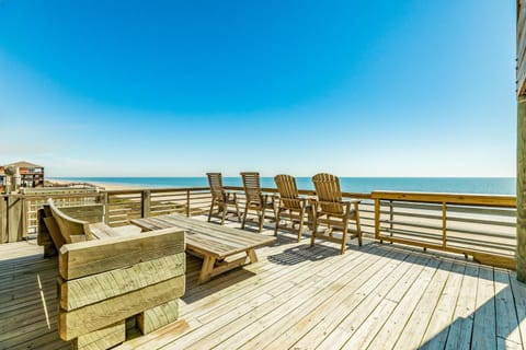 Ultimate Beachfront Sunset Views Sleeps 16 House in Bolivar Peninsula