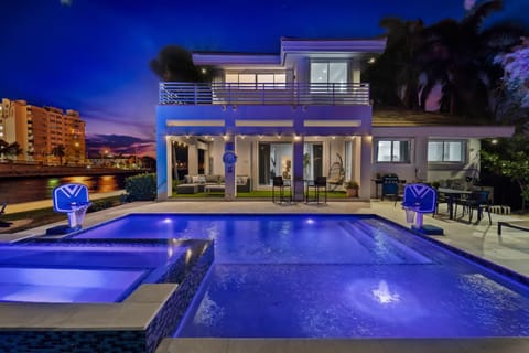 Property building, Patio, Pool view, Swimming pool