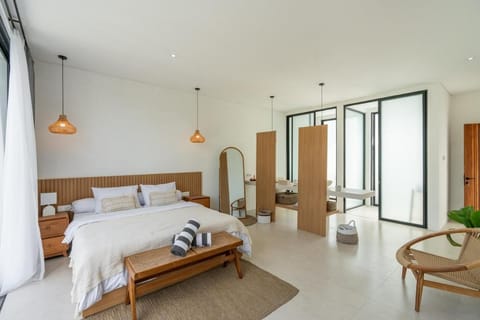 Lovely Nyanyi 2 - 2BR Private Pool Villa in Nyanyi Near Nuanu Villa in Kediri