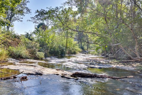 On-Site Creek and Spacious Yard Family Gem in Royal House in Garland County
