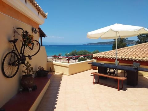 Patio, Day, Activities, Summer, Balcony/Terrace, Lounge or bar, On site, Garden view, Sea view, Area and facilities