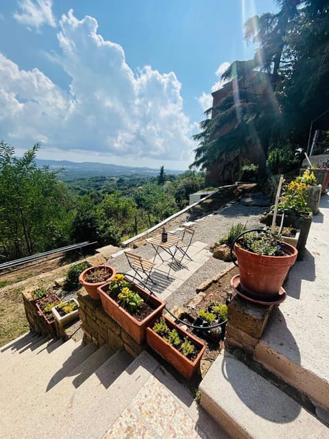 Natural landscape, Garden, View (from property/room), Balcony/Terrace, Garden view, Sea view