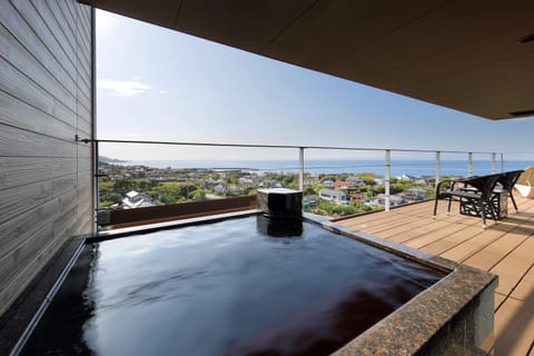 Hot Spring Bath, View (from property/room), Sea view