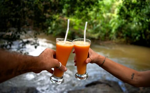 Day, People, Natural landscape, Food and drinks, River view, group of guests