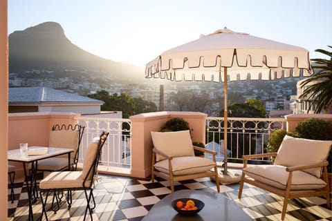 Patio, Balcony/Terrace, Mountain view