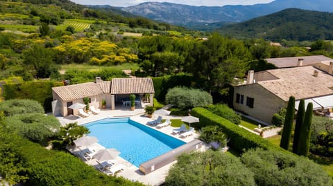 Property building, Living room, Swimming pool