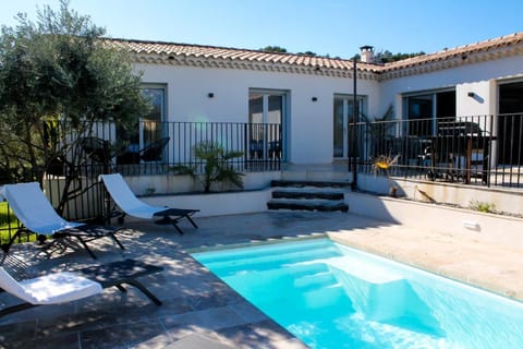 Property building, Living room, Swimming pool