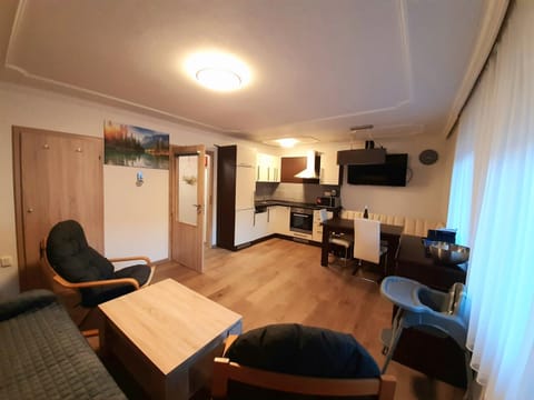 Kitchen or kitchenette, Living room, Photo of the whole room, Seating area, Dining area, kitchen