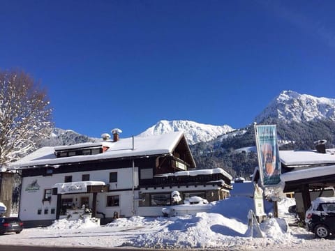 Property building, Winter, Mountain view