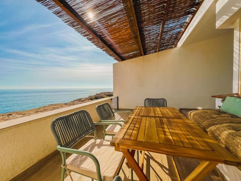 Patio, Natural landscape, Balcony/Terrace, Sea view