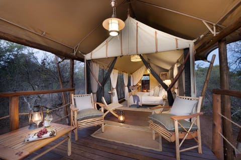 Kwafubesi Tented Safari Camp Luxury tent in South Africa