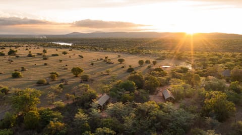 Kwafubesi Tented Safari Camp Luxus-Zelt in South Africa