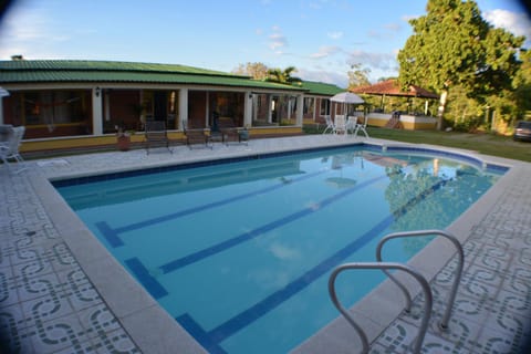 Swimming pool, Sunset