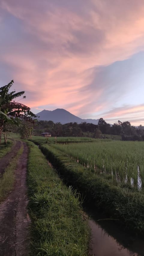 Natural landscape, Mountain view, Sunrise