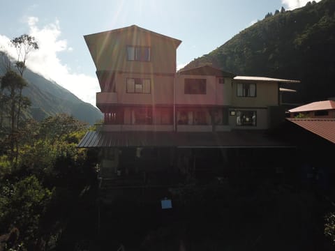 Property building, Facade/entrance, Day, Natural landscape, Mountain view