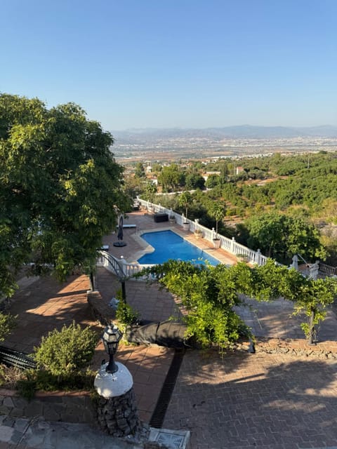 Natural landscape, Bird's eye view, Mountain view, Pool view, Swimming pool, sunbed