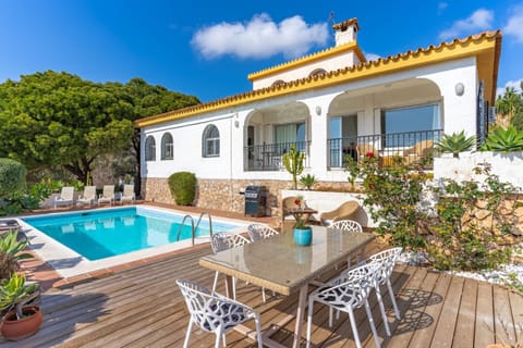 Property building, Living room, Swimming pool