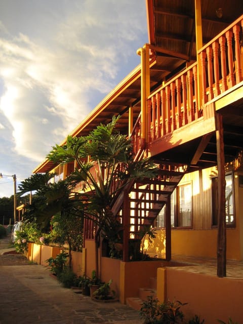 Property building, Sunset