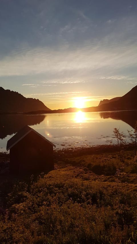 Night, Natural landscape, Summer, On site, Sea view, Sunset